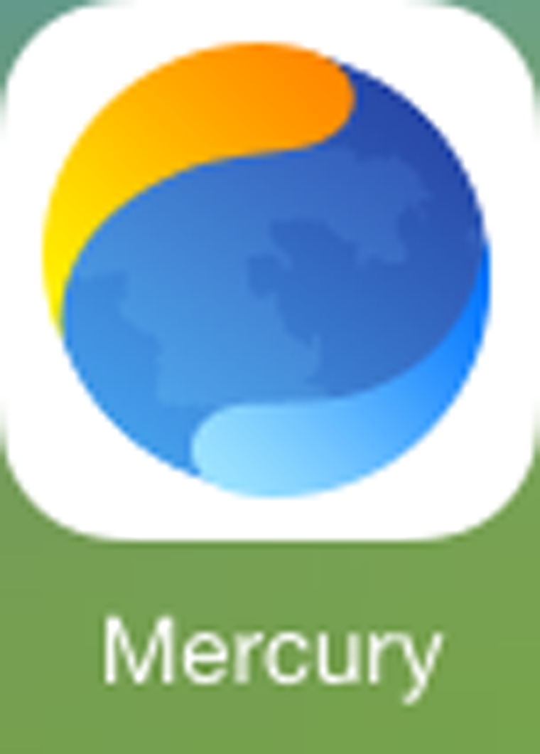 iOS版 Mercury Web Browser が消失