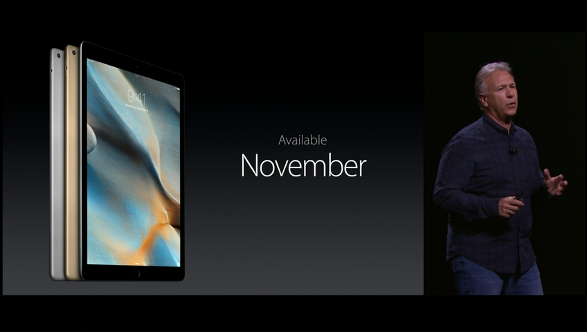 iPad Pro発売は11月6日(金)？のようです