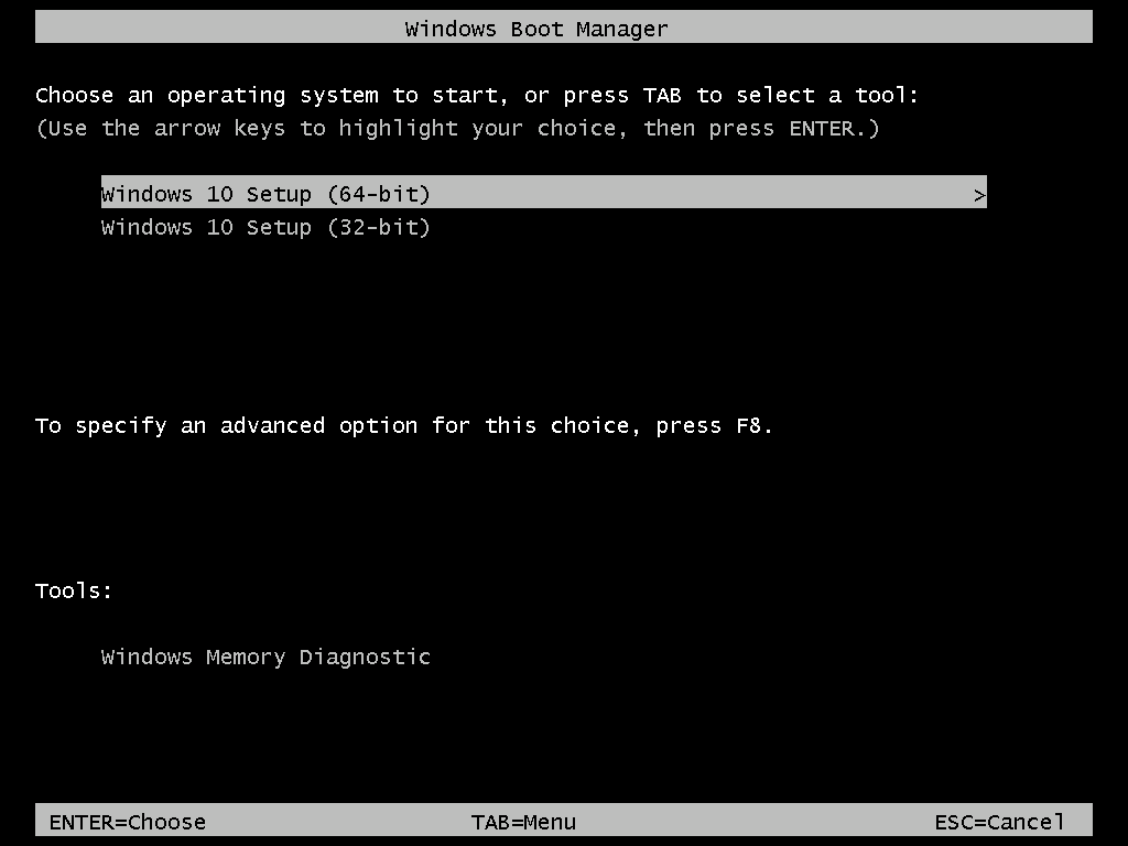 uefi boot manager