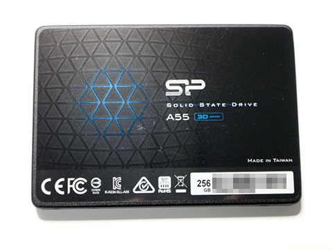 シリコンパワーSSD A55シリーズ SP256GBSS3A55S25について